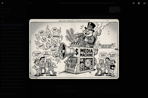 The Outrage Machine: How Australian Media Profits from Dividing Us